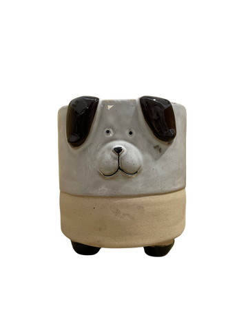 Dog Face Pot