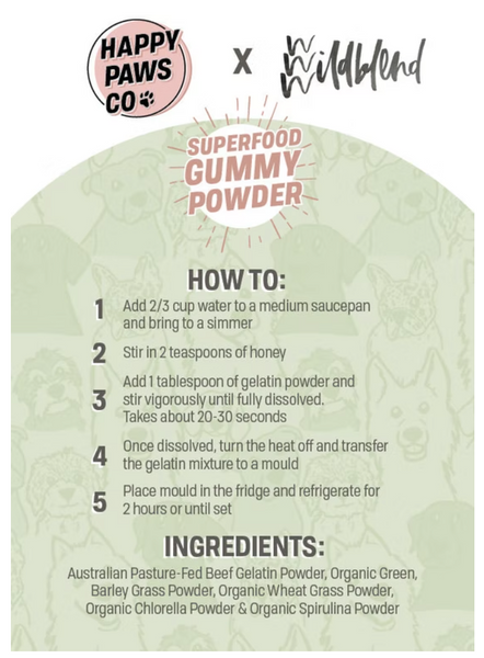 DIY Super Greens Gummy Powder